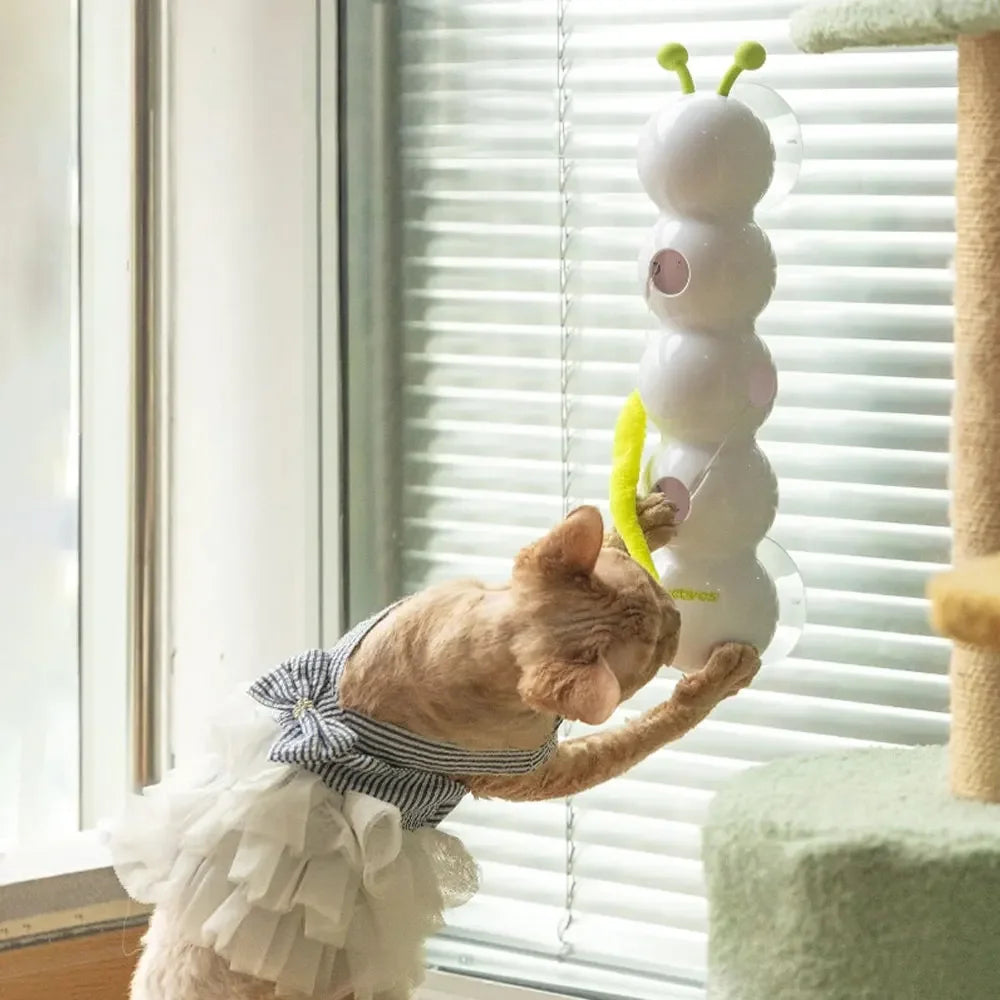 Interactive Caterpillar Smart Cat Toy - Engaging Fun for Indoor Cats!