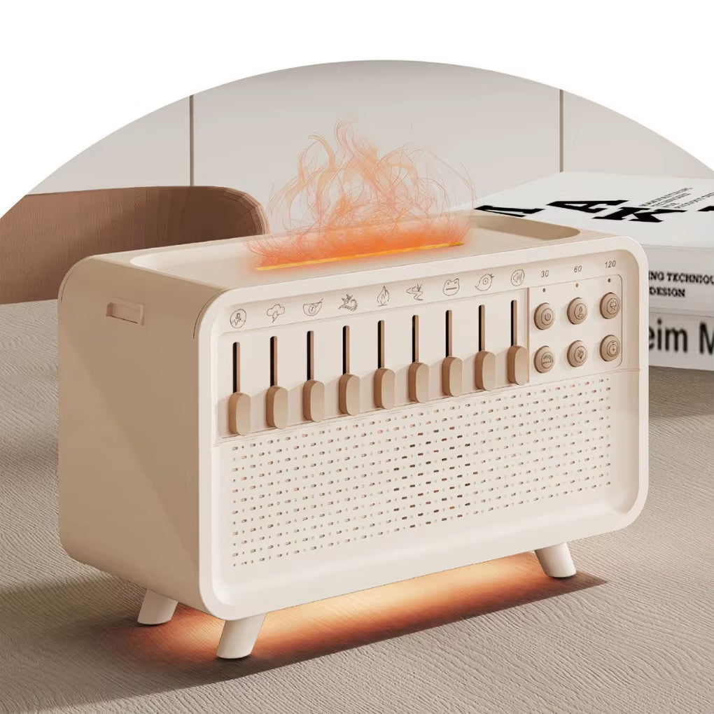 Transform Your Sleep with the Portable White Noise Bluetooth Speaker - Nature Sounds & Timed Shutdown for Ultimate Relaxation