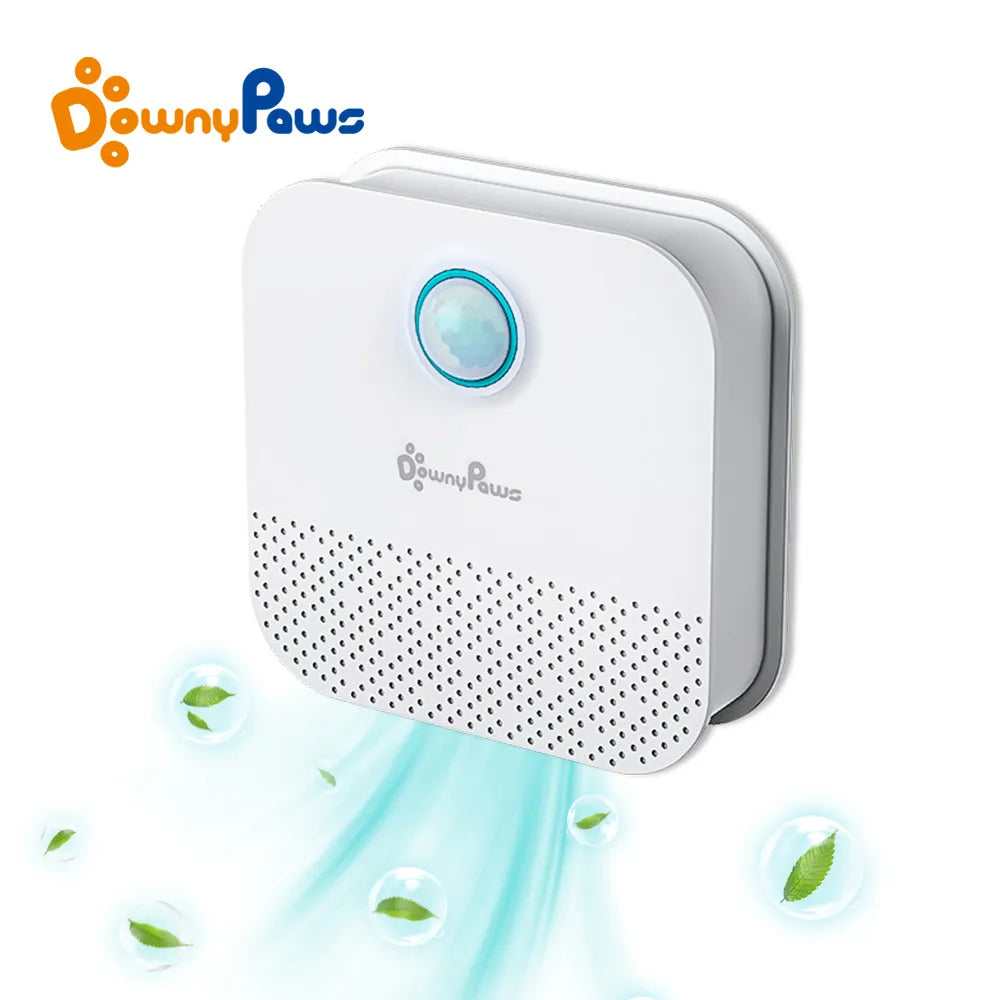 Transform Your Cat's Litter Box Experience with the Downypaws 4000mAh Smart Odor Purifier – The Ultimate Deodorizer for Cats and Dogs!