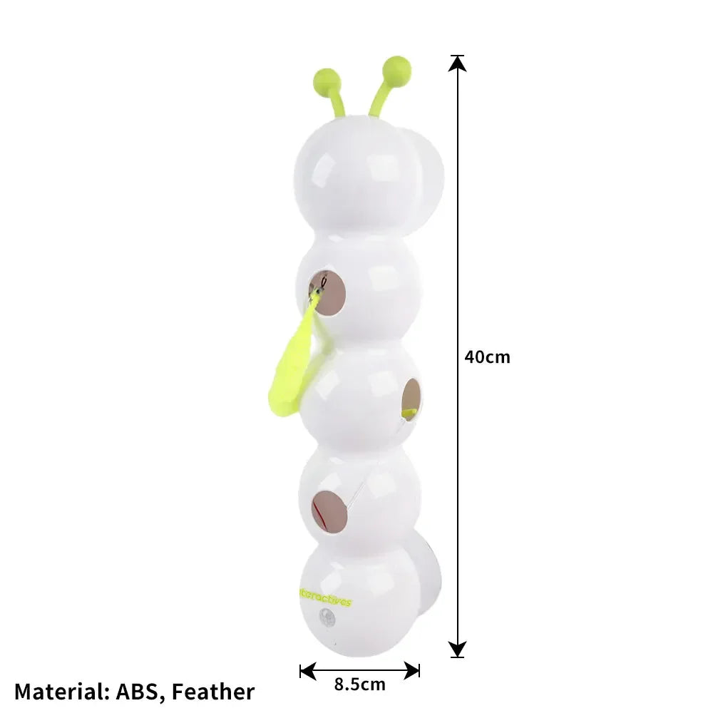 Interactive Caterpillar Smart Cat Toy - Engaging Fun for Indoor Cats!