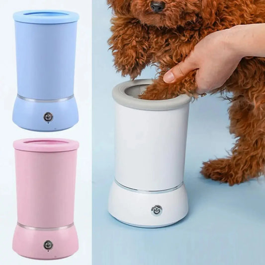 Revolutionary Portable Dog Paw Washer: The Ultimate Electric Cleaner for Small to Medium Dogs and Cats