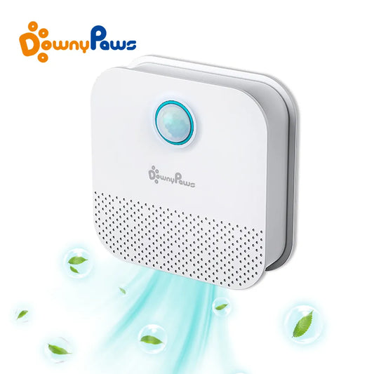 Transform Your Cat's Litter Box Experience with the Downypaws 4000mAh Smart Odor Purifier – The Ultimate Deodorizer for Cats and Dogs!